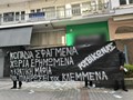 Ρουβίκωνας με πανό κατά Κέλλα Ρουβίκωνας με πανό κατά Κέλλα